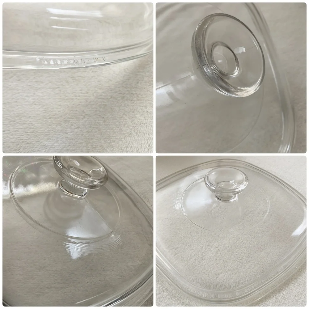 Vintage CorningWare Summer Blush 3 Qt Casserole Dish w Lid